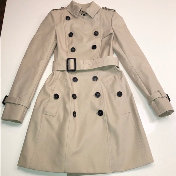 SOLD! Burberry Prorsum Cotton Sateen Trench Coat - Picture 5 of 7